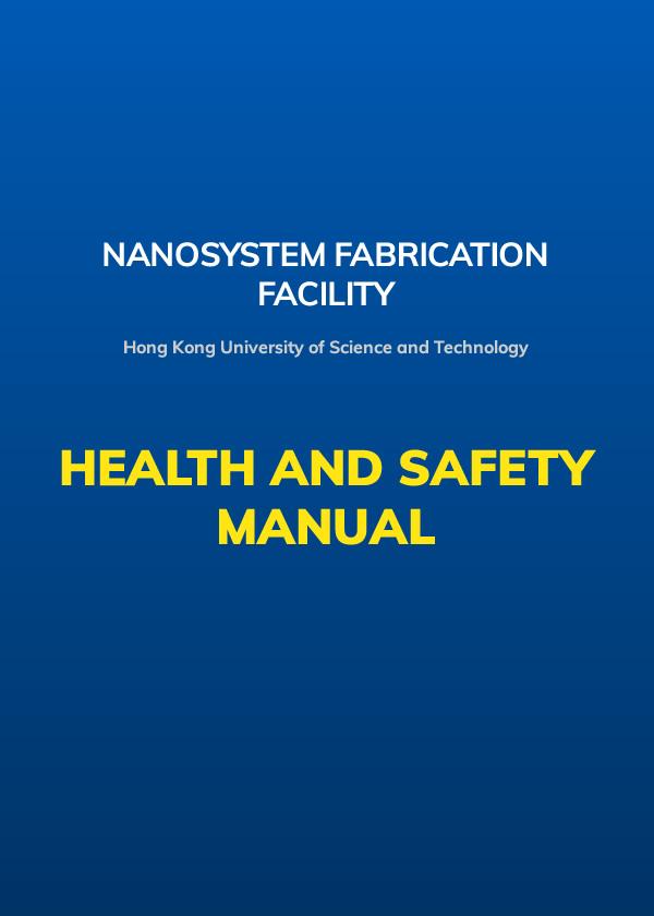 nff health safety manual